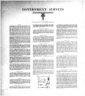 Government Surveys, Kitsap County 1909 Microfilm